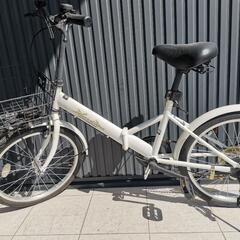 THREE STONE 折りたたみ自転車 荷台付き 20インチ 自転車
