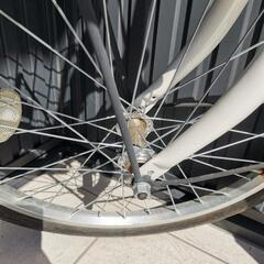 【値下げ】THREE STONE 折りたたみ自転車 荷台付き 20インチ 自転車の画像