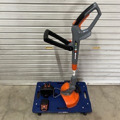 早いもの勝ち！ バッテリー駆動 充電式草刈機 ライントリマー ナ...