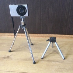 値下げました、カメラ、スコープ用三脚台（小物おまけ付き）の画像