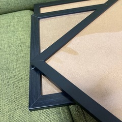 黒額縁　３点の画像