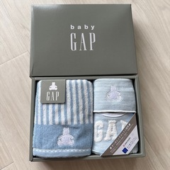 【新品未使用】GAPbaby ベビーギャップストライプベアスタイセット