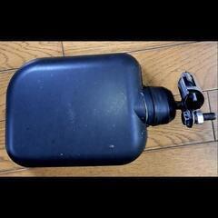 ジェットイノウエ バックショットミラー Ver.9S トラック用補助ミラーブラック　黒色　　ジャンク品　割れ有りの画像