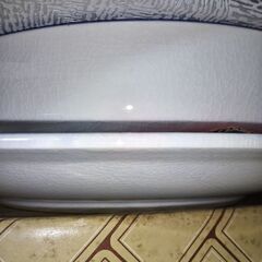 未使用昭和レトロ大皿　貫入入り　29.5cm✖1枚　約32㎝✖1枚　計2枚の画像