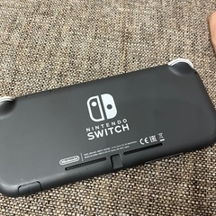 Nintendo Switch liteグレー　ニンテンドースイッチライトの画像