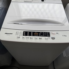 洗濯機 Hisense 5.5キロ 2024年制 HW-K55E 