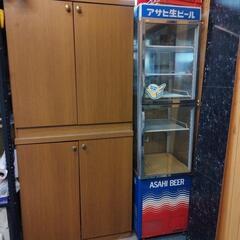 ジャンク　通電はします　アサヒビール　東芝　冷蔵ショーケース