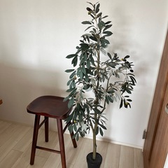 造花 オリーブの木の置物