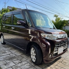 ダイハツ　タント　カスタム　車検2年付　13.1万キロ　綺麗　禁煙　軽