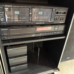KENWOOD システムコンポ　レトロの画像