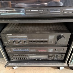 KENWOOD システムコンポ　レトロの画像