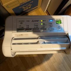MJ-M100PX-W 衣類乾燥除湿機 サラリ コンプレッサー方式の画像