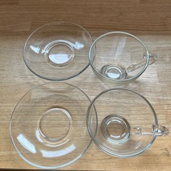 ガラス食器まとめ売りの画像