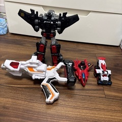戦隊モノおもちゃまとめ売りの画像