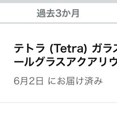 テトラ60cm水槽6/2購入の画像