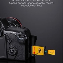 ②⭐️新品・未使用・未開封⭐️コダック KODAK Micro TF SD カード🟪32GB🟪SDカード変換アダプター付🟪4Kビデオ録画に対応🟪の画像