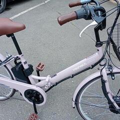 ほぼ新品　電動アシスト自転車の画像