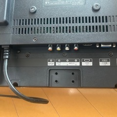 【受け渡し者決定】24型DVDプレーヤー内蔵・録画機能搭載の画像