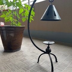 ヴィンテージ シャビー アイアン ハンギング シェード キャンド...