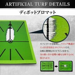 GolfStyle ディボットプロマット 練習用ゴルフマット 未使用品の画像