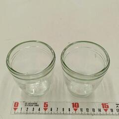 0607-262 ガラスプリンカップ　２個セット　Morozoff