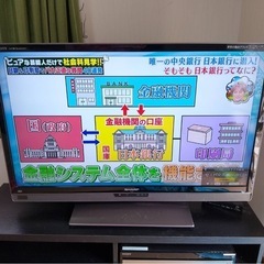 差し上げます！シャープ　テレビ
