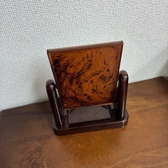 べっ甲スタンドミラーの画像