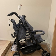 キンダーワゴン DUOシティHOP2 二人乗りベビーカー　　エル...