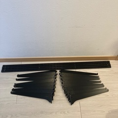 棚柱×4 棚受け×16