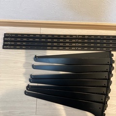 棚柱×4 棚受け×16の画像