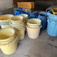 バケツ、カゴどうぞ！