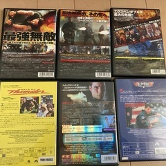 洋画DVDエクスペンダブルス・トップガン・トムクルーズ6枚セット⑥の画像