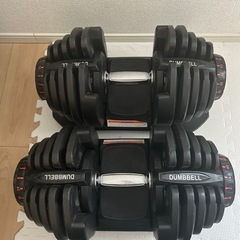 可変式ダンベル40キロ✖️2　