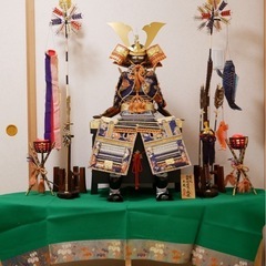 五月人形 鎧兜座り姿