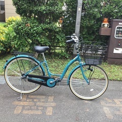 Asahi カーグリラックス　ターコイズ　26インチ