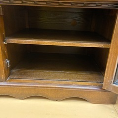 Oak Furniture アンティーク調AVボード　キズ有　ブラウン　77,000円の画像