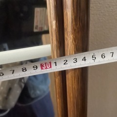 姿見 鏡 ミラー 自立しますの画像