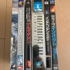 洋画DVD SF物　アルマゲドン・インディペンスディ6枚セット⑦の画像