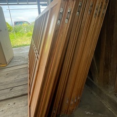 建具　引き戸　ガラス製　12枚（4枚ずつの取引も可能です。）の画像