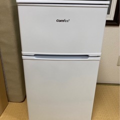 【2021年製❗️】comfee 冷蔵庫 RCT90WH/Eの画像