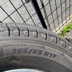 プラド純正ホイールの画像