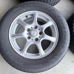 195/65R15 ノア/ヴォクシー外し 2024年製造 スタッドレス4本 15インチ PCD114.3 ET45の画像