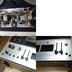 TRIO オープンリールデッキ KW-5077 オートリバース テープデッキ 動作未確認 ジャンク品 当時物 レトロオブジェ トリオ 札幌市 新道東店の画像