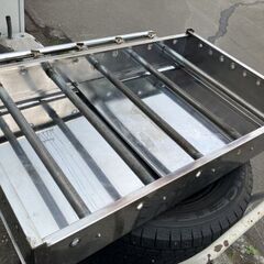 鉄板焼グリドル■ガスグリラー 業務用 店 イベント 屋台 メーカー不明 キッチンカー お好み焼きそば等 厨房器具 LP用の画像