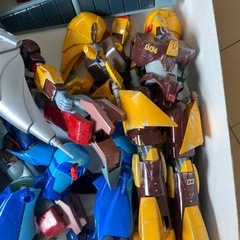 バンダイ作品重戦機エルガイムのプラモデルたちの画像