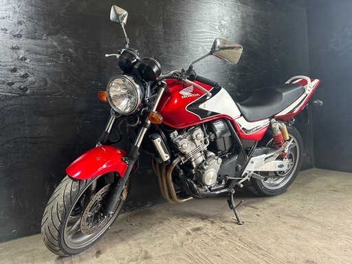 CB400SF フューエルタンク 純正 凹みあり 錆なし HONDA CB400SF NC39 純正ガソリンタンク CBXカラー 錆なし