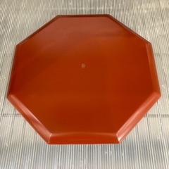 ★  美品！【象彦】 洗朱八角盆 千羽鶴 北九州店舗店頭販売のみの画像