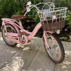 子供用自転車　16インチ　ピンク