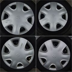 22年制 ブリヂストン ネクストリー 1555/65Ｒ13 4本SET ワゴンＲなどにの画像