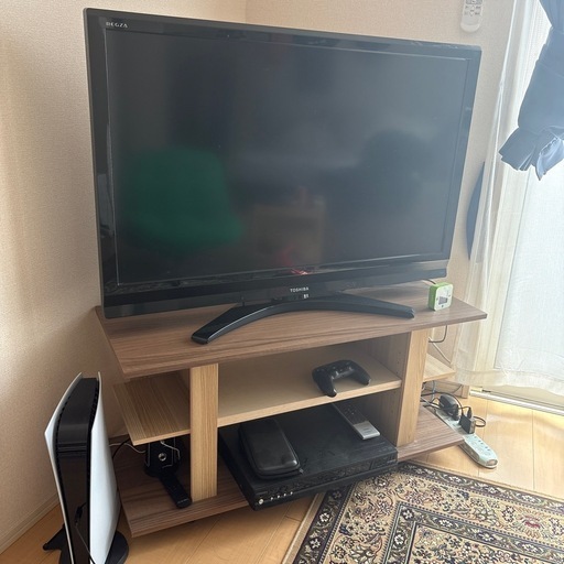 テレビ台＋REGZA42型テレビセット